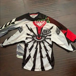 Off-roading jerseys- youth small and youth medium